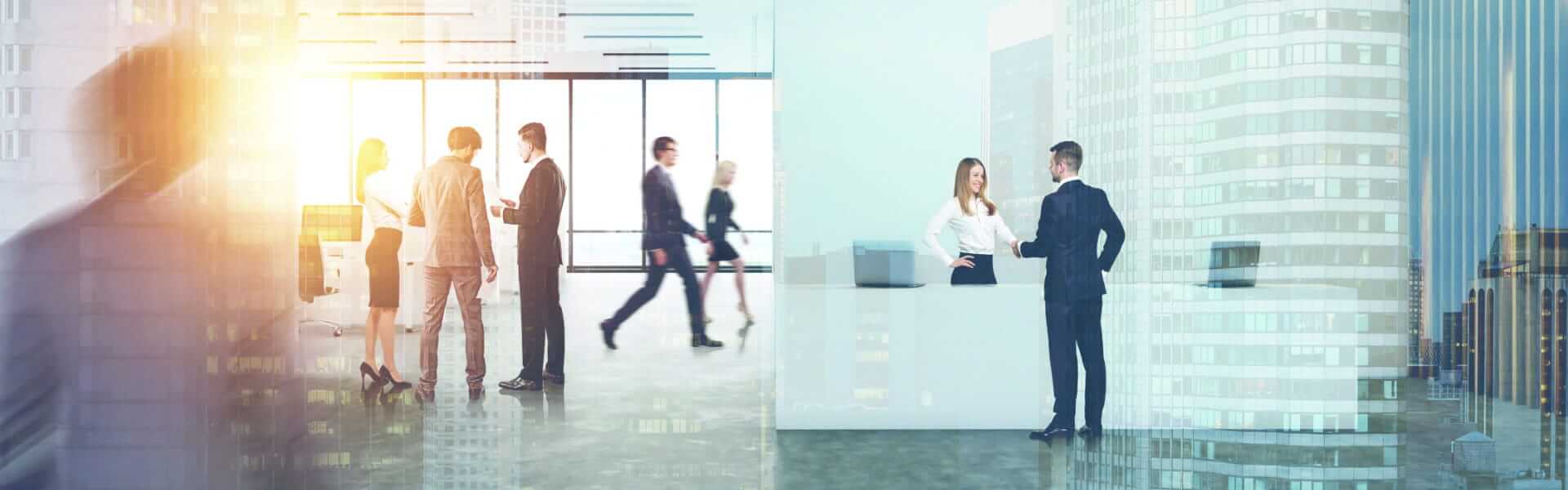 Digital Signage LayoutUnterstützung - Aktion Schulterblick