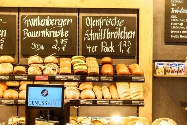 Frankenberger Backwaren Regal