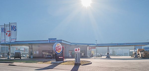 Krimphoff und Schulte Tankstelle