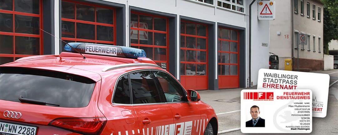 Die Feuerwehr Waiblingen produziert mit Heyden-Securit