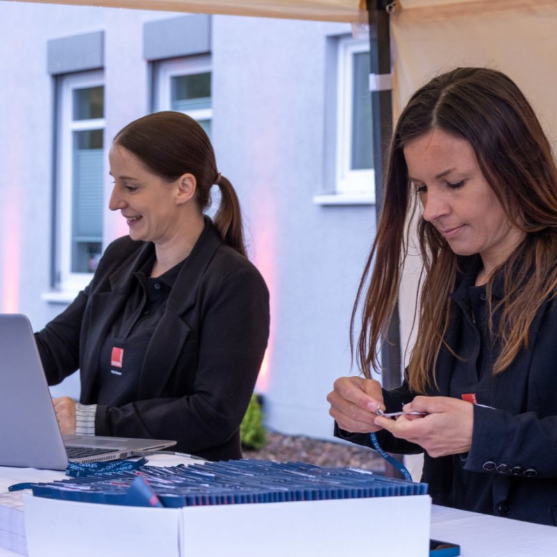 Eventbadge Ausgabe Sievers Group Event 2023