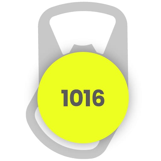 Tino NFC Flaschenöffner RAL 1016