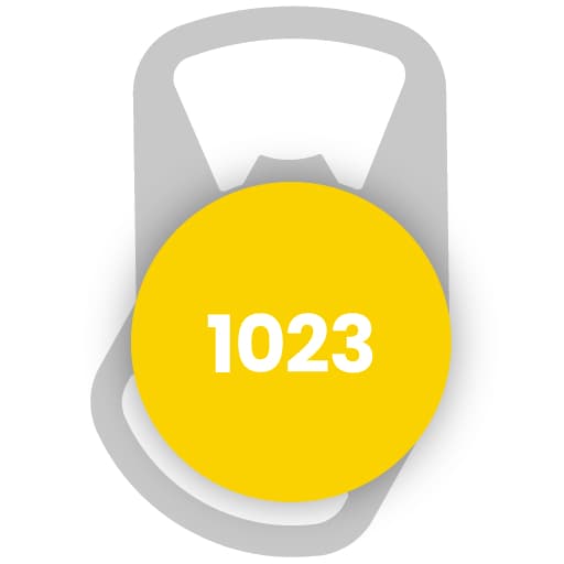 Tino NFC Flaschenöffner RAL 1023