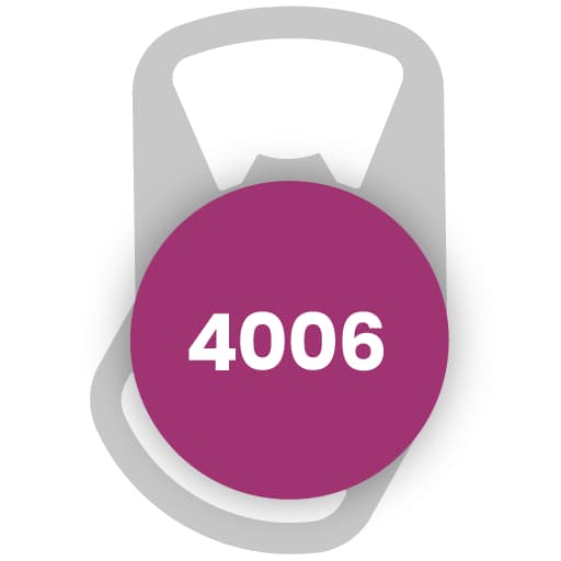 Tino NFC Flaschenöffner RAL 4006