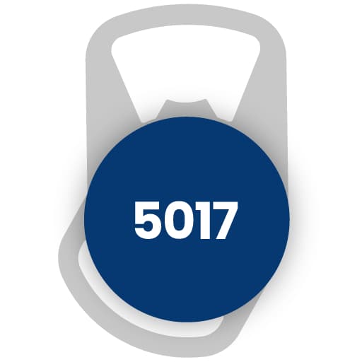 Tino NFC Flaschenöffner RAL 5017