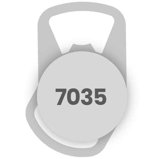 Tino NFC Flaschenöffner RAL 7035