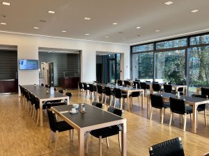 KUBUs Tagungshaus Bentlage Kantine Digital Signage Monitor