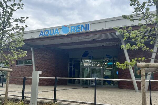 Aqua Reni Kombibad Rheine Eingangsbereich
