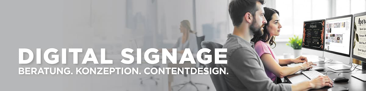 Aktion Schulterblick: Unterstützung für Digital Signage Kampagnen
